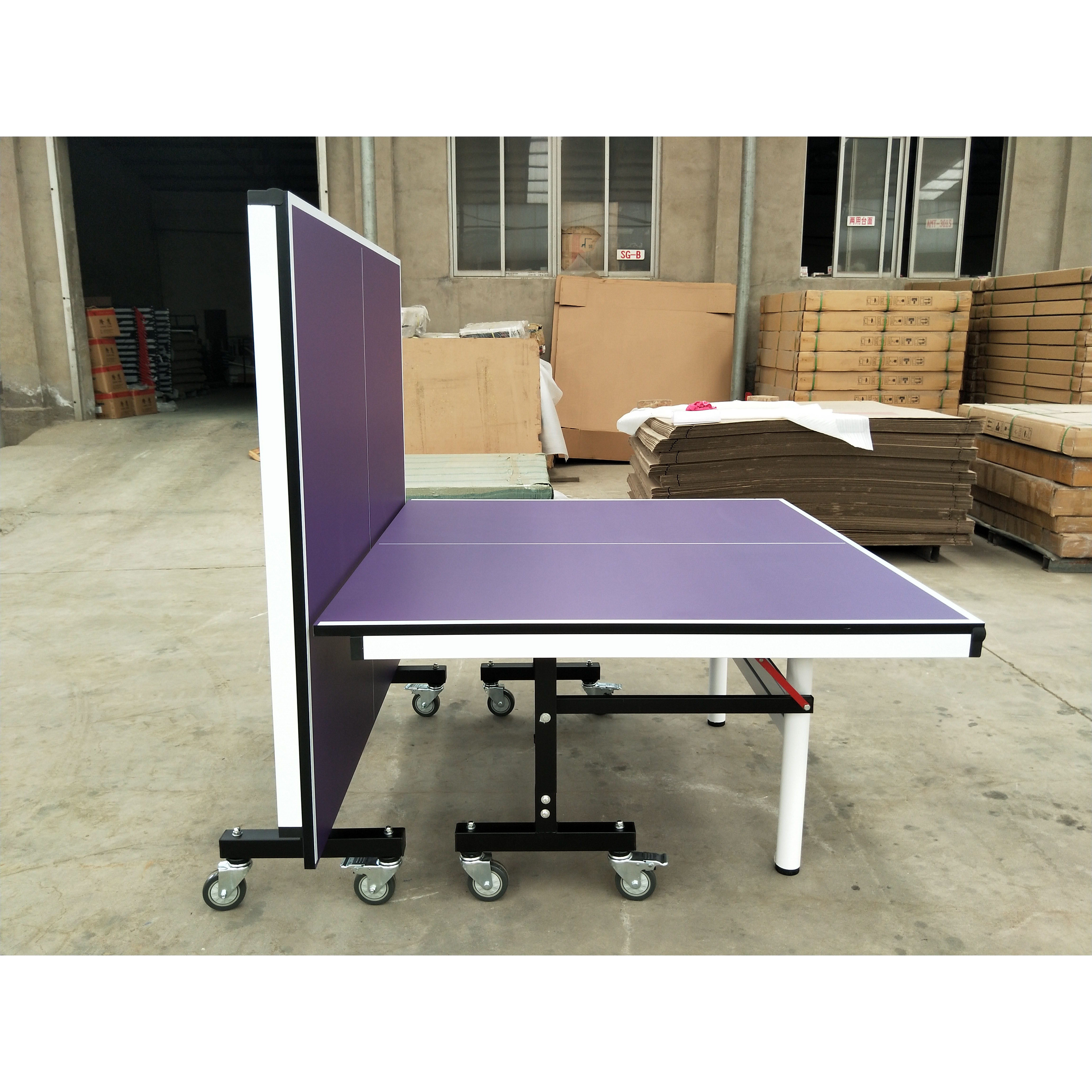 Double folding tennis table In - Table Tennis Folding Table のレビューと価格