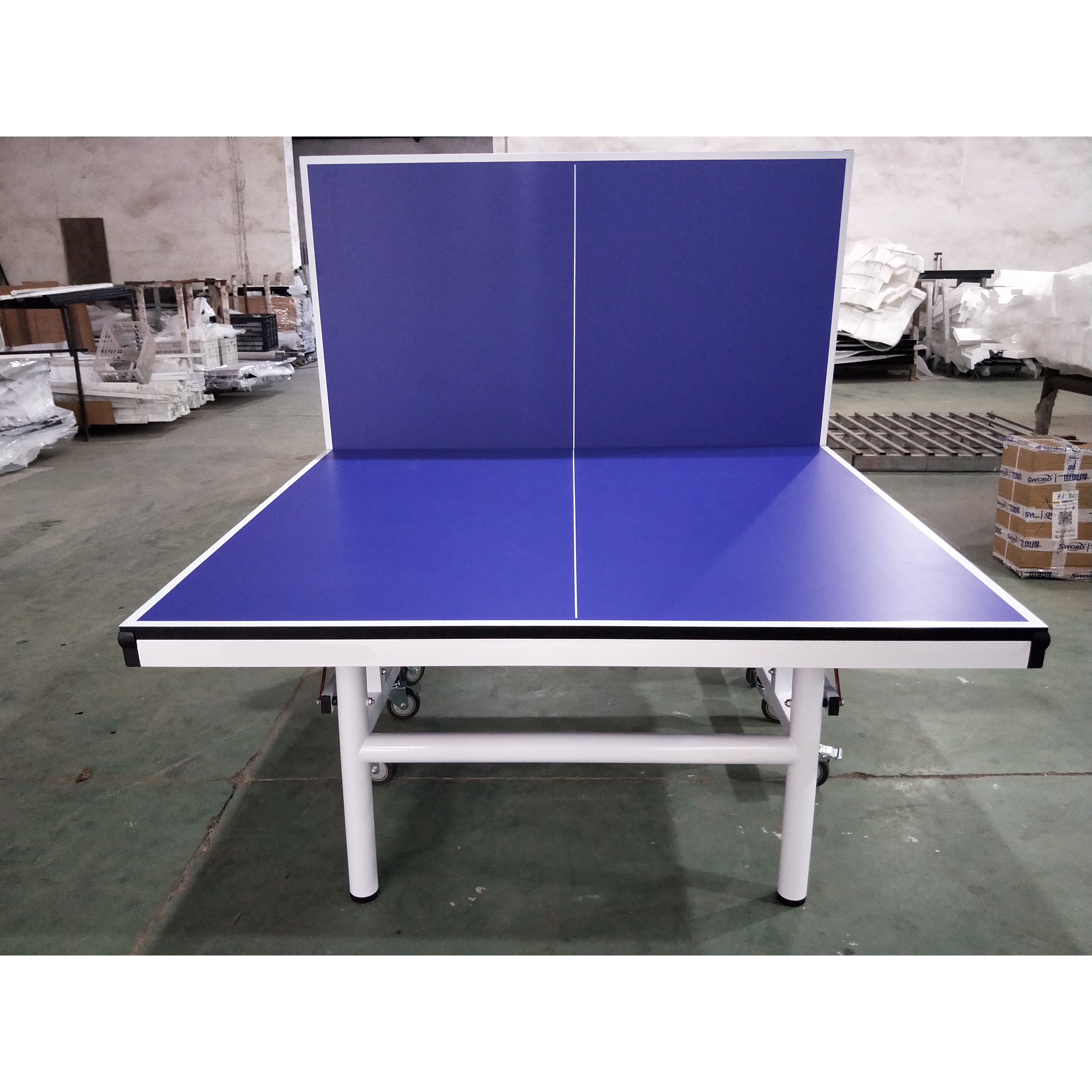 Double folding tennis table In - Table Tennis Folding Table のレビューと価格