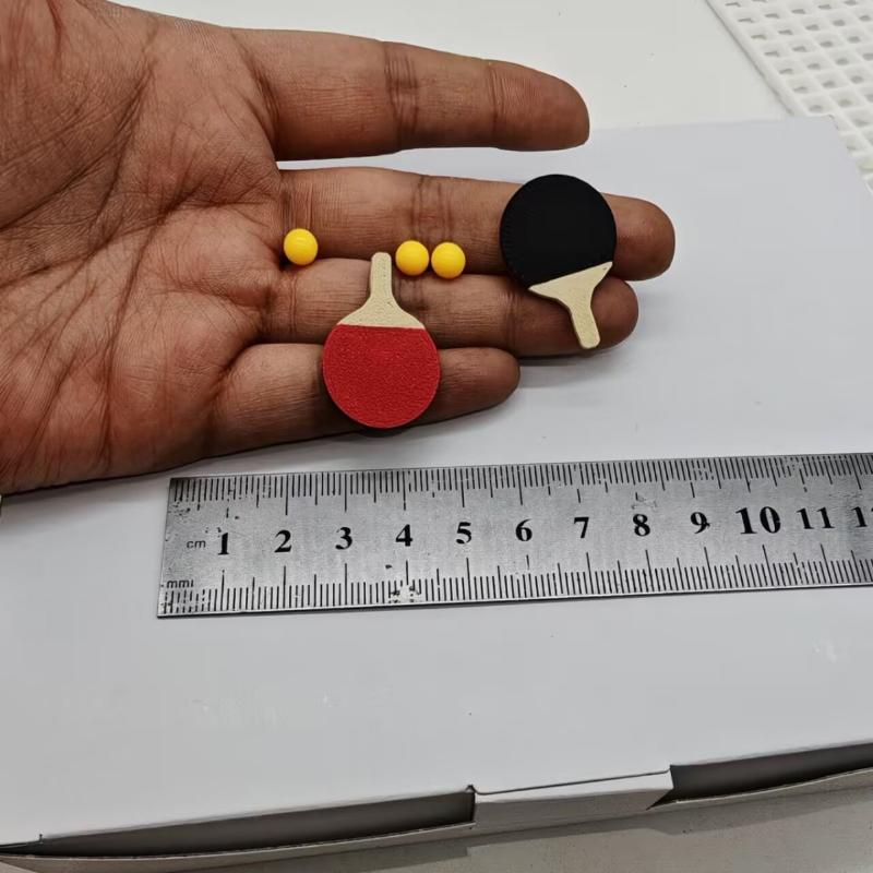 1Set Dollhouse Miniature Ping  - Table Tennis Ball のレビューと価格