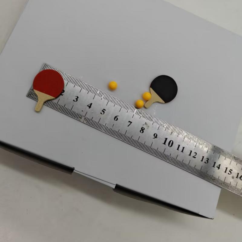 1Set Dollhouse Miniature Ping  - Table Tennis Ball のレビューと価格