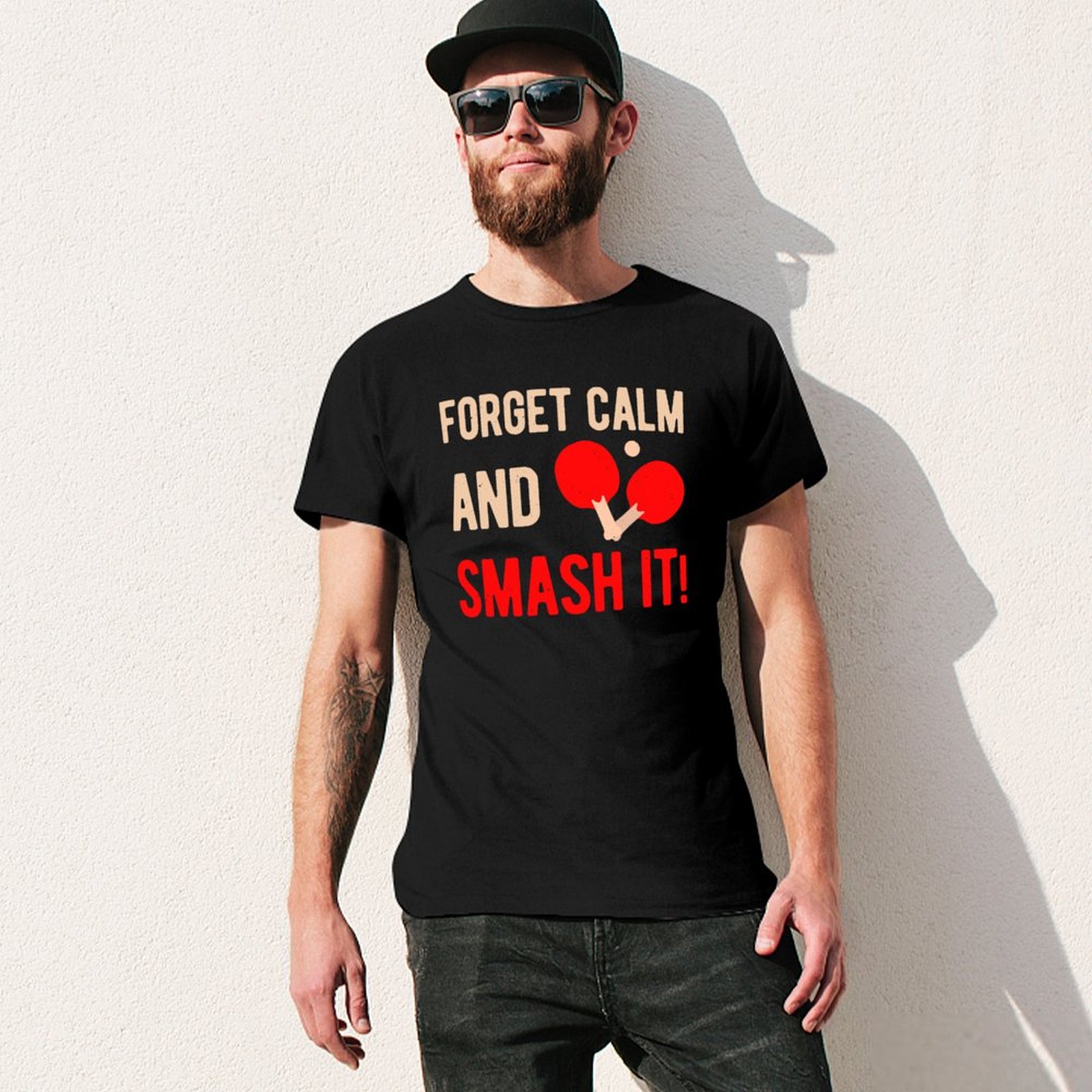 Funny Table Tennis T-Shirt Sof - Table Tennis Basic のレビューと価格