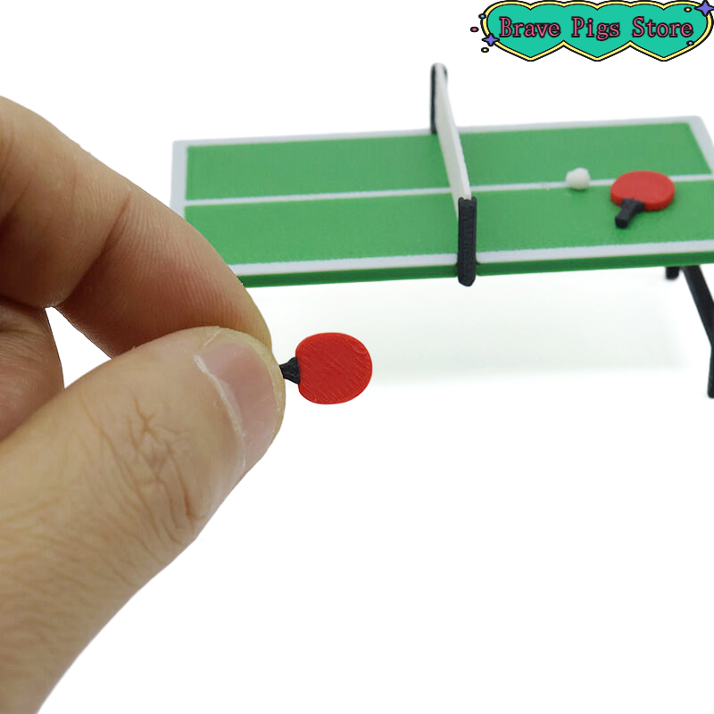 1:12 Miniature Table Tennis Ra - Table Tennis No 1 のレビューと価格