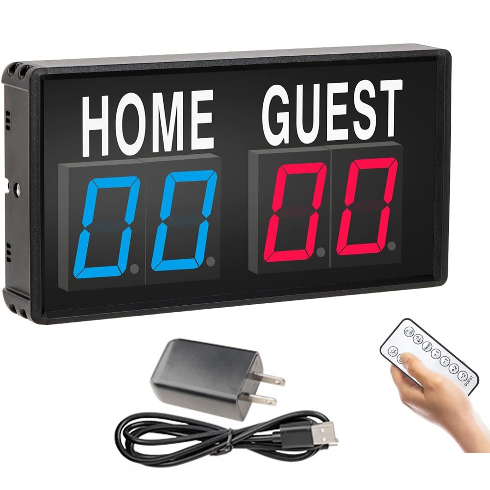 Portable 4 Digit LED Scoreboar - Table Tennis Scoreboard のレビューと価格