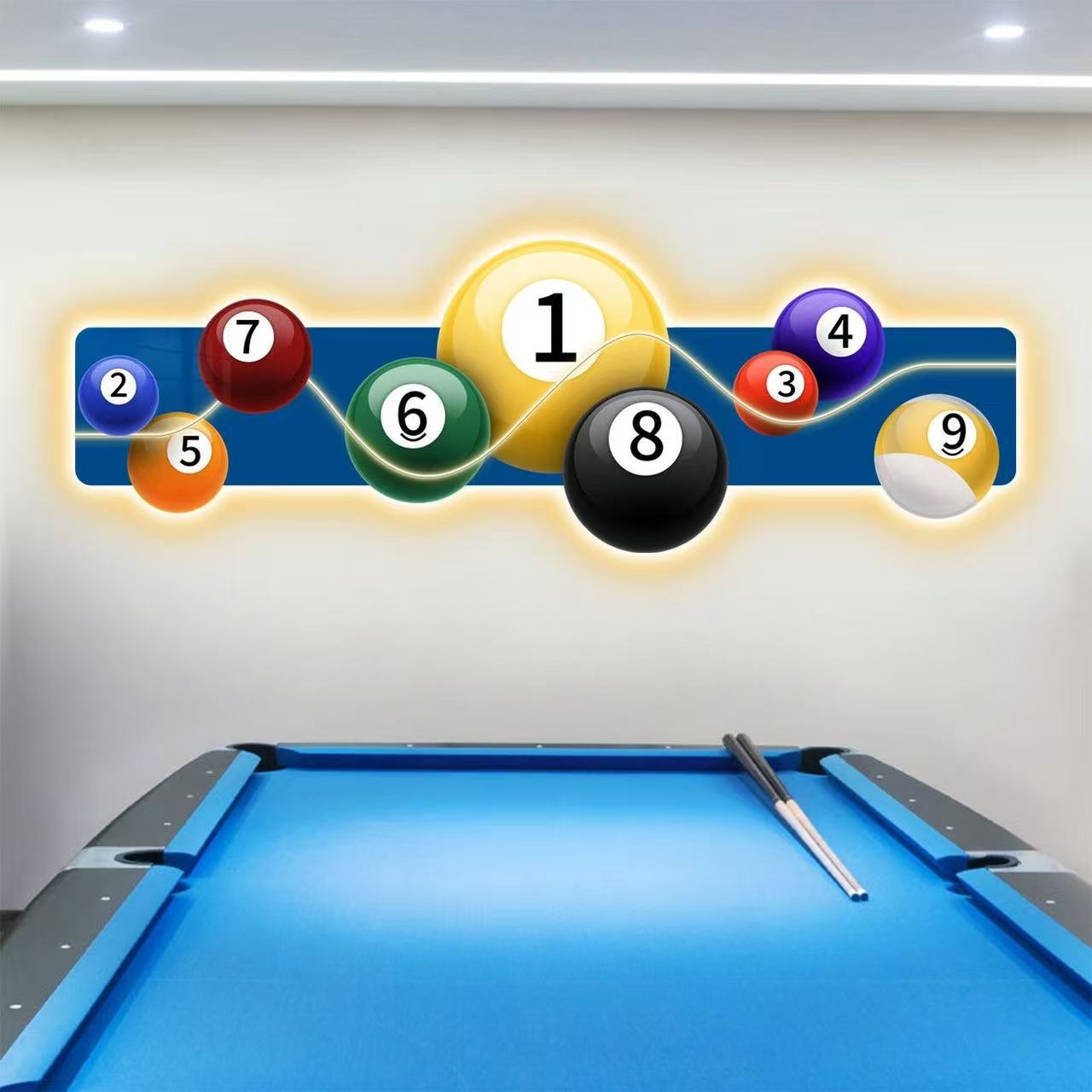 Billiards Hall Decoration Pain - Table Tennis No 1 のレビューと価格