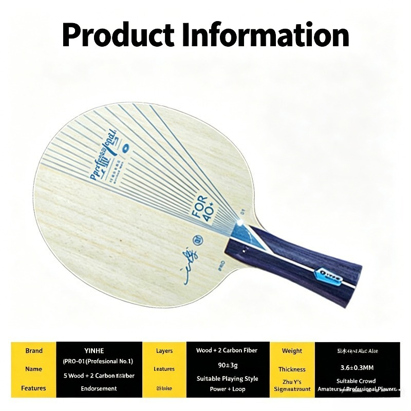 Original YINHE PRO 01 Table Te - Table Tennis No 1 のレビューと価格