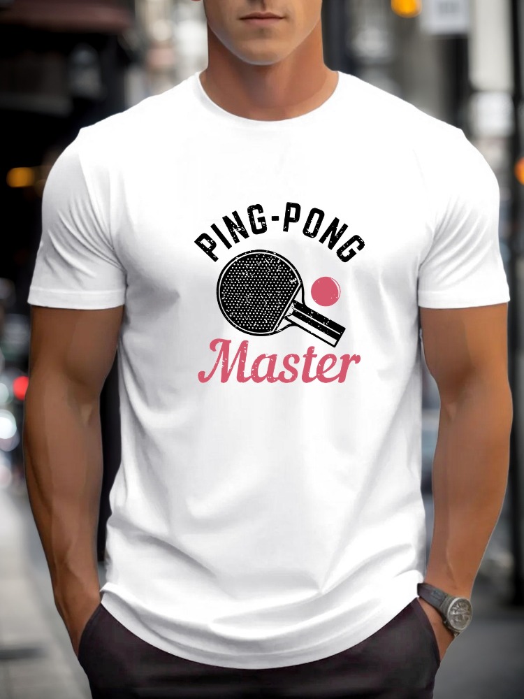 Mens Tee Ping Pong Master Tabl - Table Tennis Basic のレビューと価格