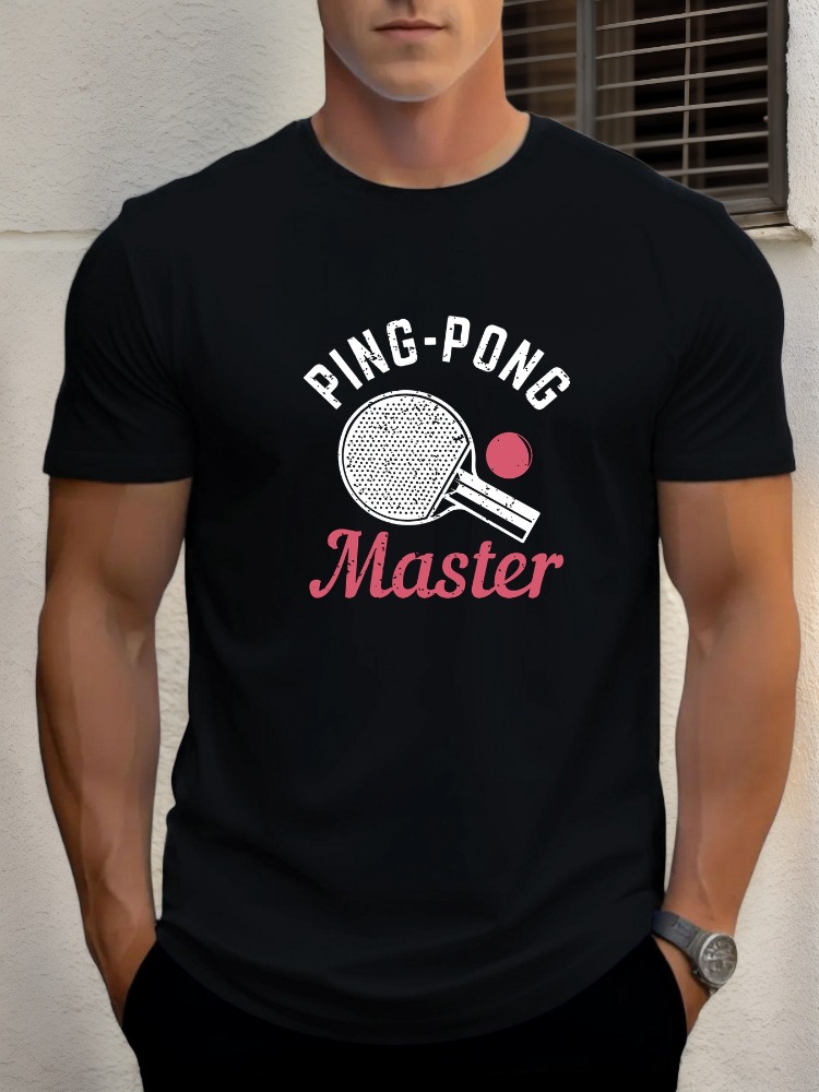 Mens Tee Ping Pong Master Tabl - Table Tennis Basic のレビューと価格