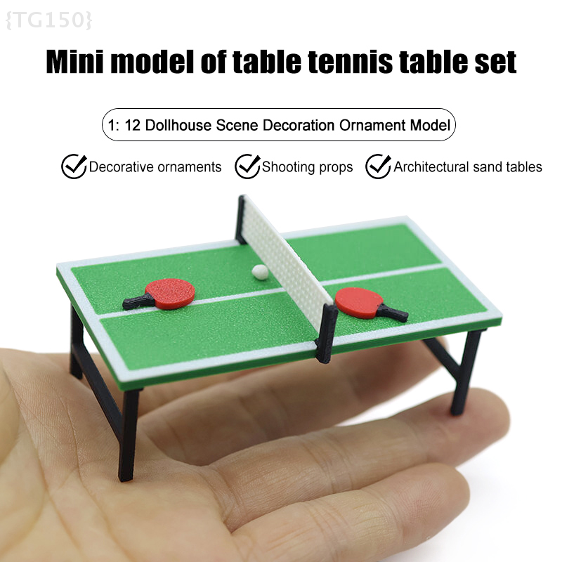 1:12 Scale Dollhouse Miniature - Table Tennis No 1 のレビューと価格