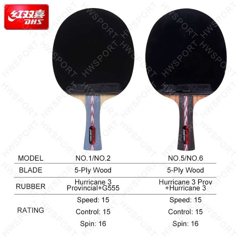 DHS Hurricane NO Series Table  - Table Tennis No 1 のレビューと価格