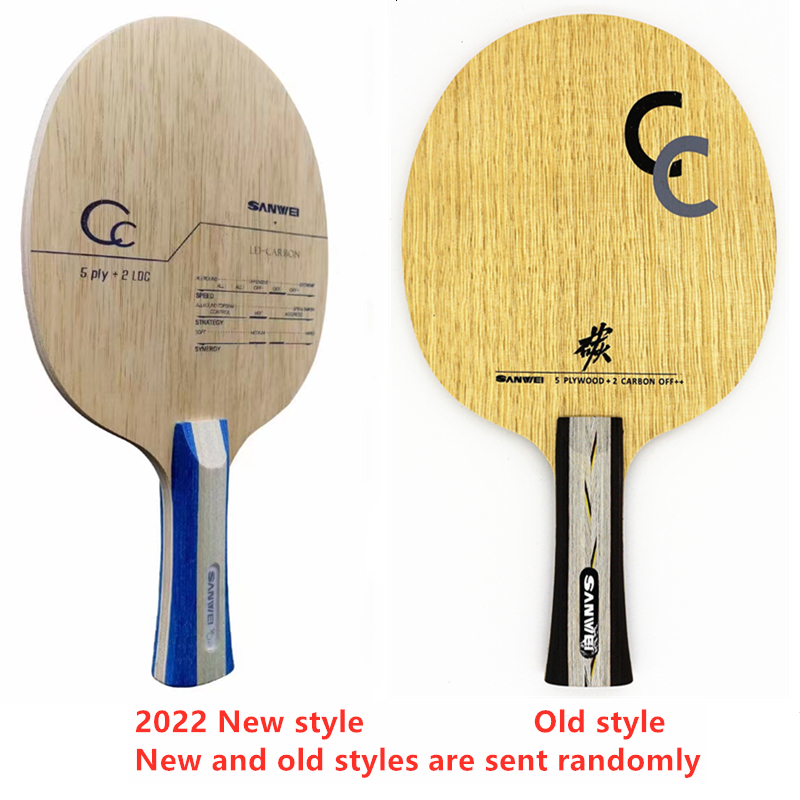 SANWEI CC 502E 5 Ply wood+2 Ca - Table Tennis Review のレビューと価格
