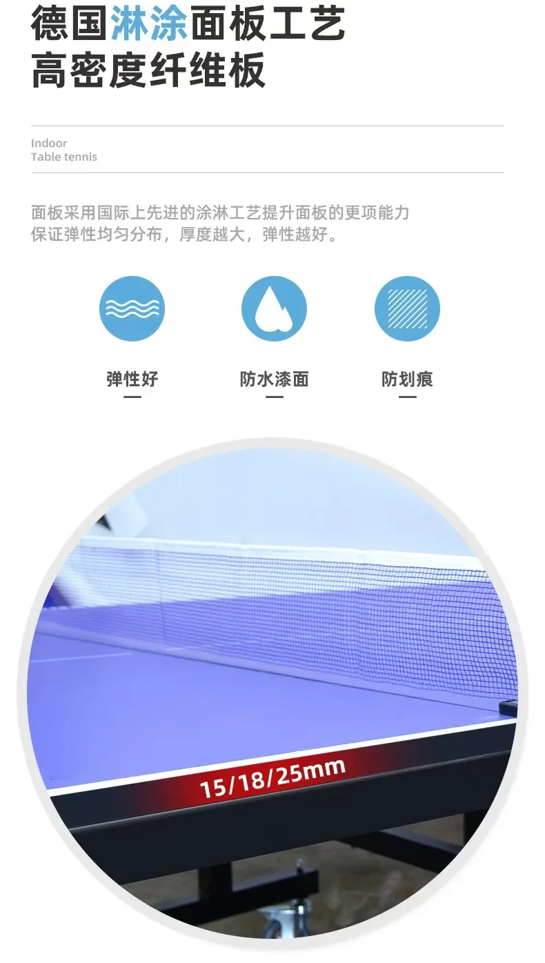 Customization Indoor Single Fo - Table Tennis Folding Table のレビューと価格