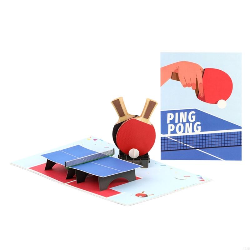 Creative 3D Popup Father's Day - Table Tennis Folding Table のレビューと価格