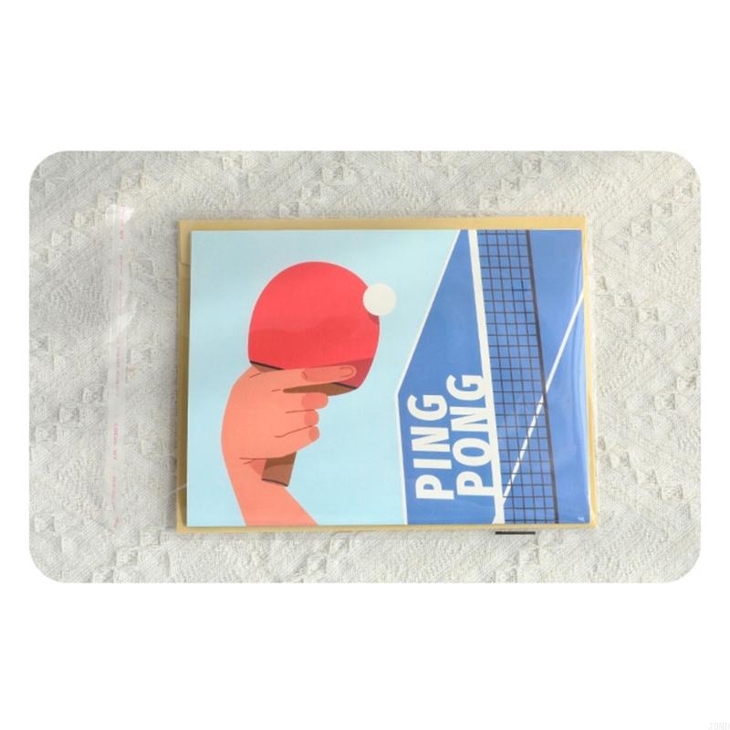 Artistic 3D Popup Greeting Car - Table Tennis Folding Table のレビューと価格