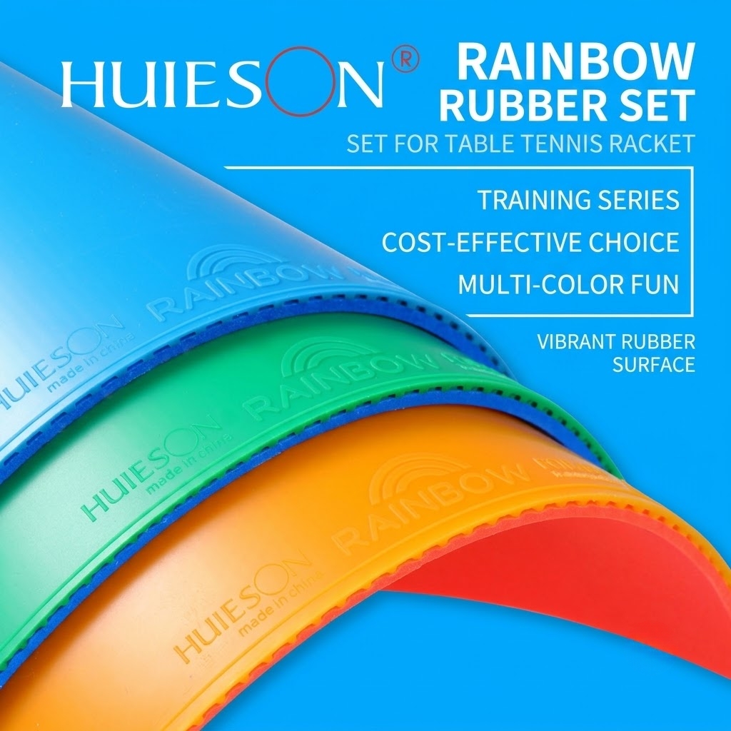 Colorful Table Tennis Rubber R - Table Tennis Basic のレビューと価格