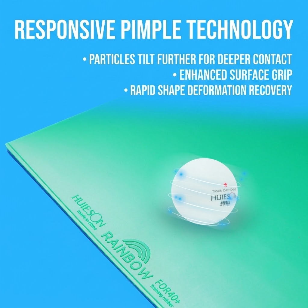 Colorful Table Tennis Rubber R - Table Tennis Basic のレビューと価格