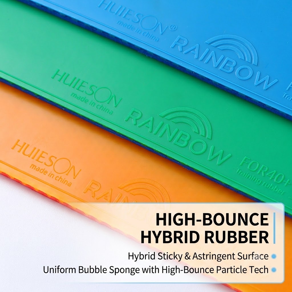 Colorful Table Tennis Rubber R - Table Tennis Basic のレビューと価格