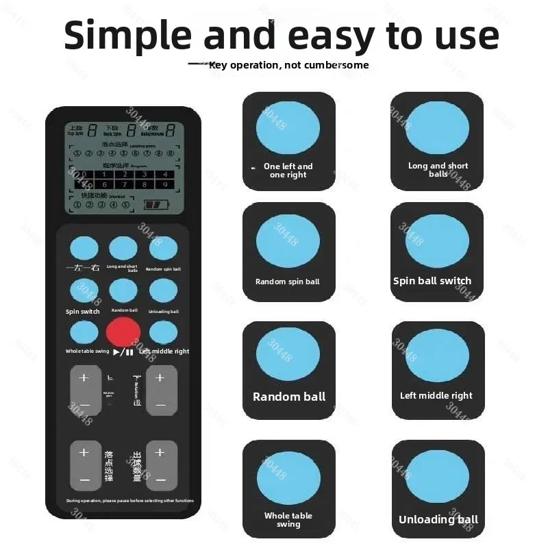 Table Tennis Automatic Ball Ma - Table Tennis Ball のレビューと価格