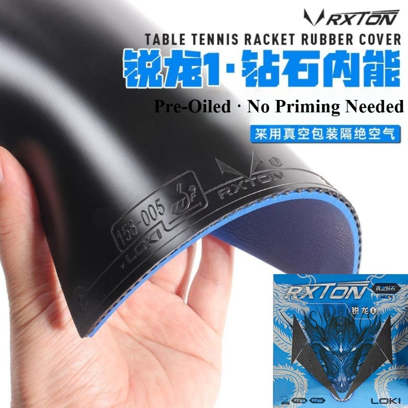 LOKI Table Tennis Rubber RXTON - Table Tennis No 1 のレビューと価格